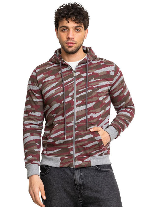 Fancy Brick Red SW - Zipper - Khotwh