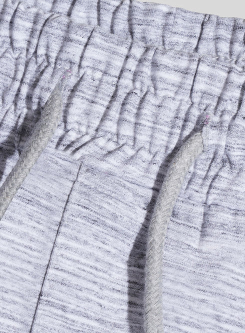 Fancy Grey Melton Short - Khotwh