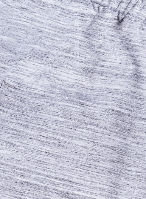 Fancy Grey Melton Short - Khotwh