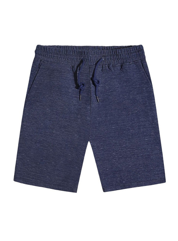Fancy Indigo Melton Short - Khotwh