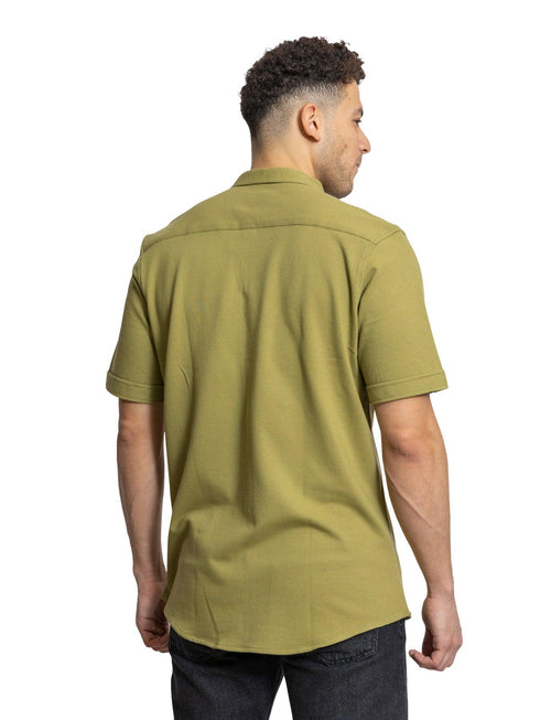 Fern Pique Half - Shirt - Khotwh