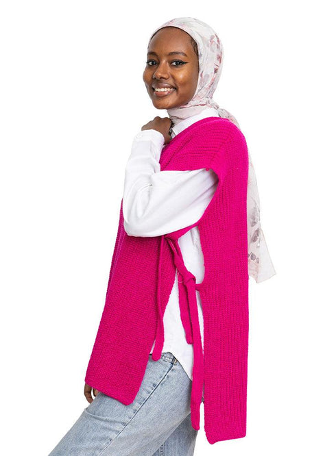 Flowery Cut Belt Pullover - Khotwh