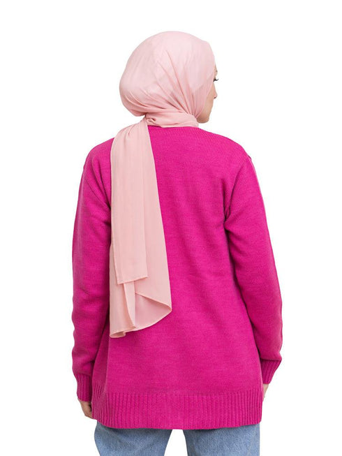 Flowery E - Basic Pocket Cardigan - Khotwh