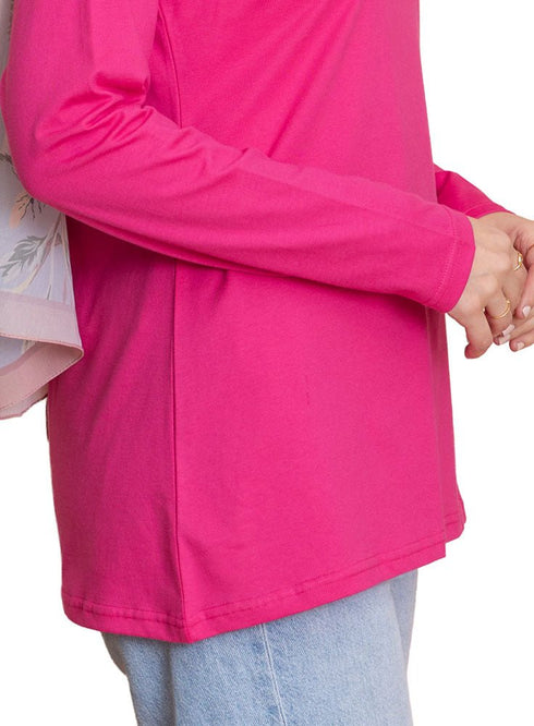 Flowery Long - Sleeve - Khotwh