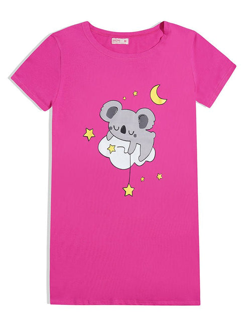 Flowery Night Shirt - Design 18 - Khotwh