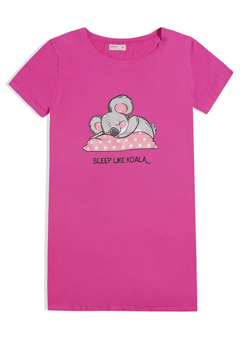 Flowery Night Shirt - Design 24 - Khotwh