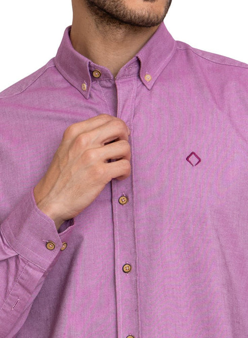 Flowery Oxford Shirt - Khotwh