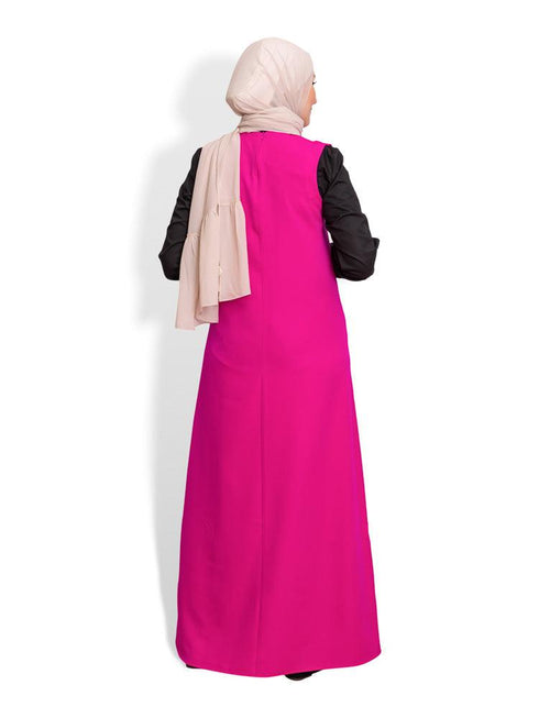 Flowery Sleeve - Less Dress - Khotwh
