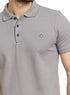 Forest Grey Basic Polo - Khotwh