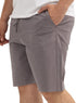 Forest Grey linen short - Khotwh