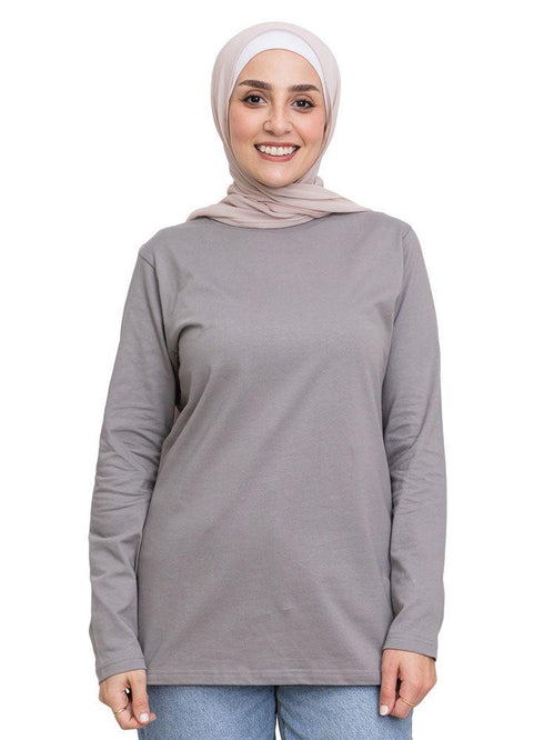 Forest Grey Long - Sleeve(W) - Khotwh