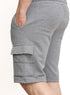 Forest Grey Melton Cargo Short - Khotwh