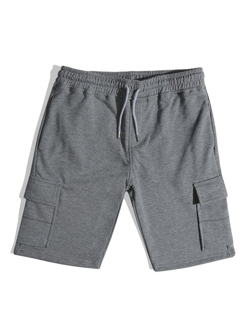 Forest Grey Melton Cargo Short - Khotwh