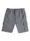 Forest Grey Melton Cargo Short - Khotwh
