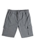 Forest Grey Melton Cargo Short - Khotwh