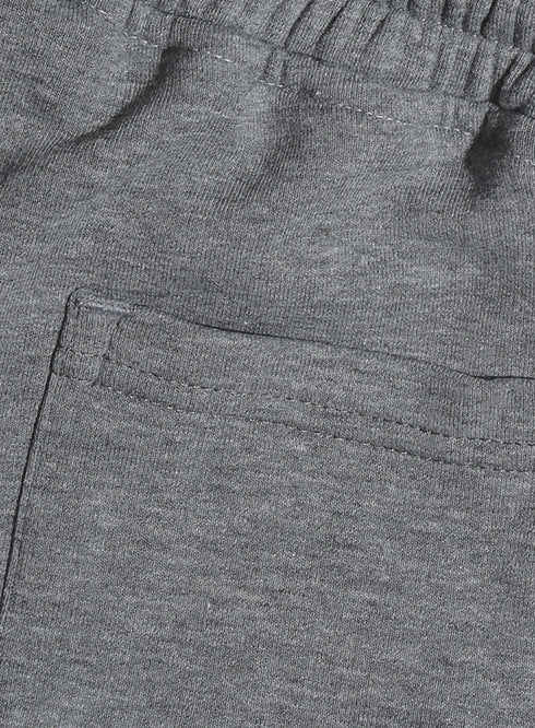 Forest Grey Melton Cargo Short - Khotwh