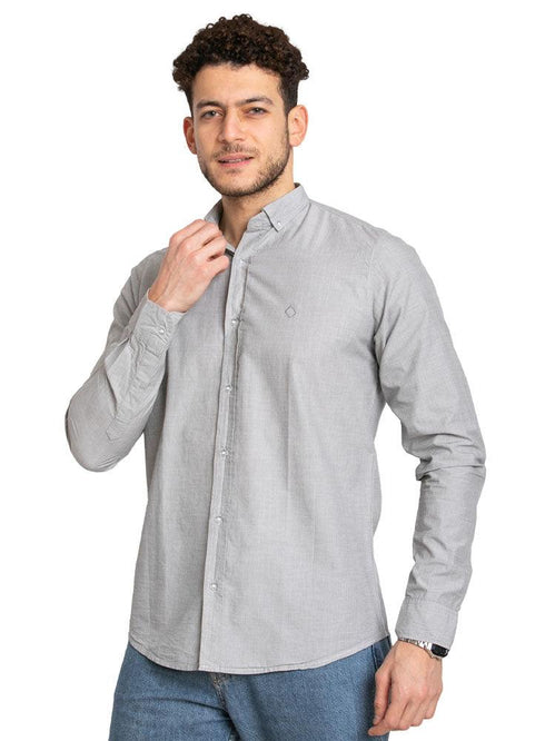 Forest Grey Oxford Shirt - Khotwh