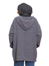 Forest Grey Pocket Velvet Cardigan - Khotwh