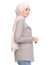Forest Grey Printed Long - Sleeve Design 50 - Khotwh