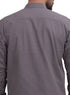 Forest Grey Summer - Linen Shirt - Khotwh