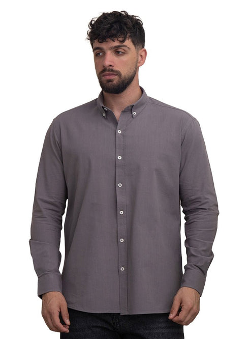 Forest Grey Summer - Linen Shirt - Khotwh