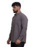 Forest Grey Summer - Linen Shirt - Khotwh