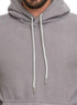 Forest Grey Velvet Hoodie - Khotwh