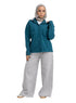 Forest Grey Winter Wide Leg (W) - Khotwh