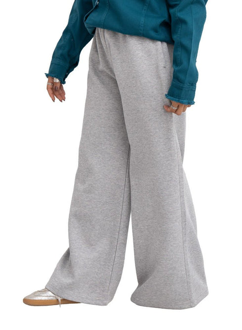 Forest Grey Winter Wide Leg (W) - Khotwh