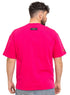 Fuchsia Pink Design 3516VIG - O - S Round T-shirt - Khotwh
