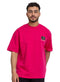 Fuchsia Pink Design 3707VIG - O - S Round T-shirt - Khotwh