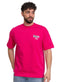 Fuchsia Pink Design 3709VIG - O - S Round T-shirt - Khotwh