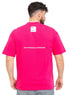 Fuchsia Pink Design 3711VIG - O - S Round T-shirt - Khotwh