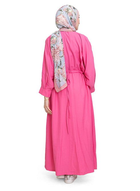 Fuchsia Pink RD - Basic Dress - Khotwh