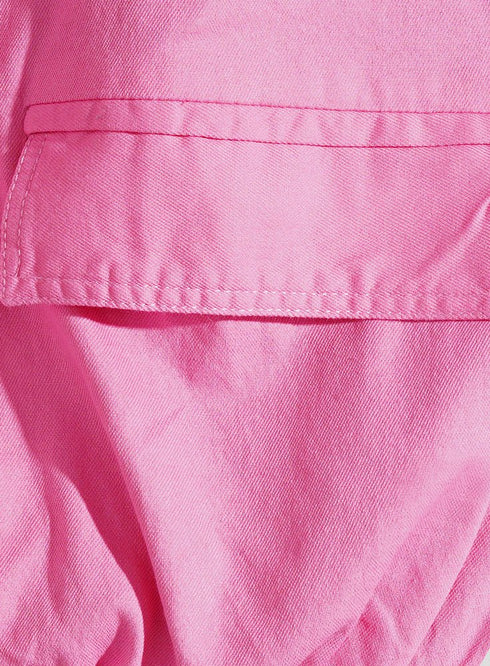 Fuchsia Pink RD - Gabardine Vest - Khotwh
