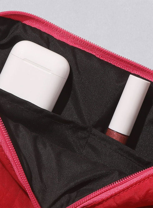 Fuchsia Pink Waist Bag - Khotwh