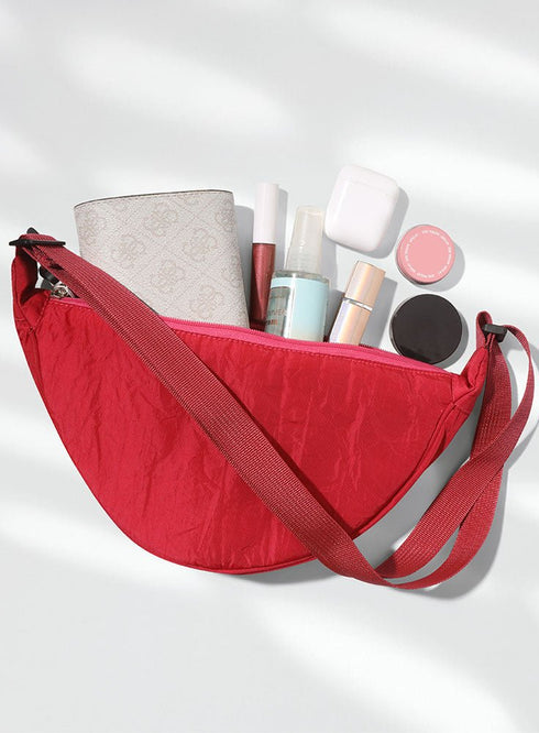 Fuchsia Pink Waist Bag - Khotwh