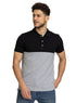 G - Black C - block Polo Shirt - Khotwh