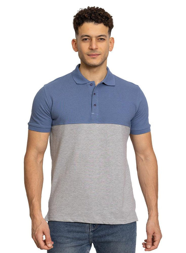 G - Jeans C - block Polo Shirt - Khotwh