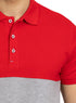 G - Racing Red C - block Polo Shirt - Khotwh