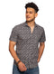 Garble Printed Half - Shirt - Khotwh