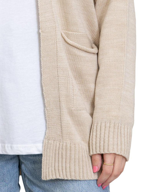 Gardenia E - Basic Pocket Cardigan - Khotwh