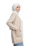 Gardenia E - Basic Pocket Cardigan - Khotwh