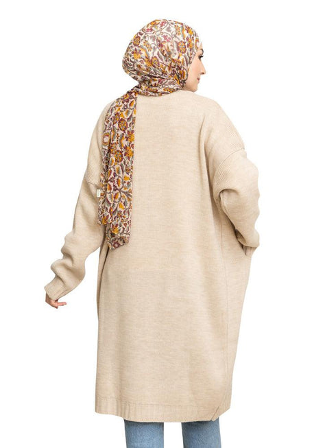 Gardenia E - Knit - Long Cardigan - Khotwh