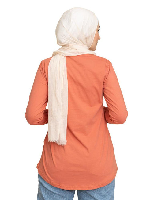 Ginger Printed Long - Sleeve Design 2 - Khotwh