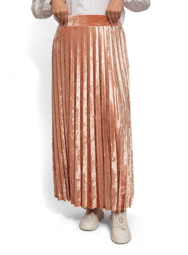 Ginger V - Pleated Skirt - Khotwh