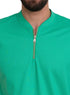 Green Bickeh Zipper T-Shirt - Khotwh
