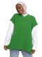 Green Cut Belt Pullover - Khotwh