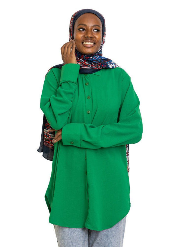 Green CY - Over Size Shirt - Khotwh