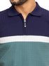 Green Design 01008Knit Polo Neck - T-Shirt - Khotwh